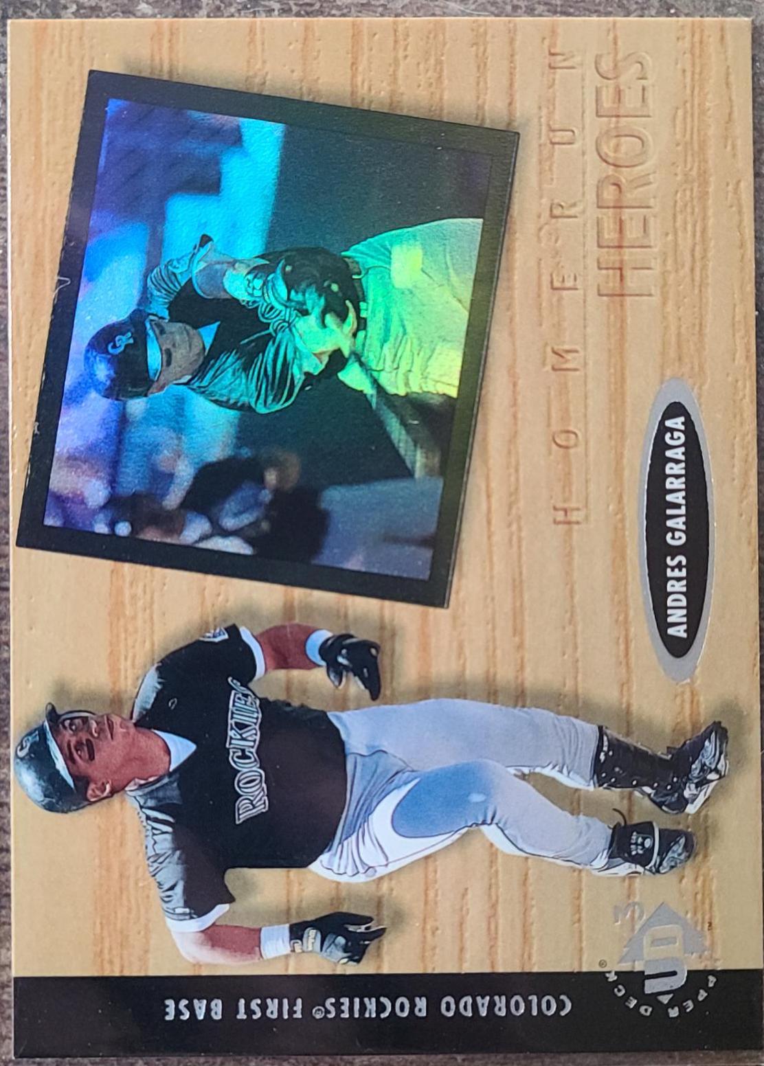 Andres Galarraga #5 Baseball Cards 1997 UD3