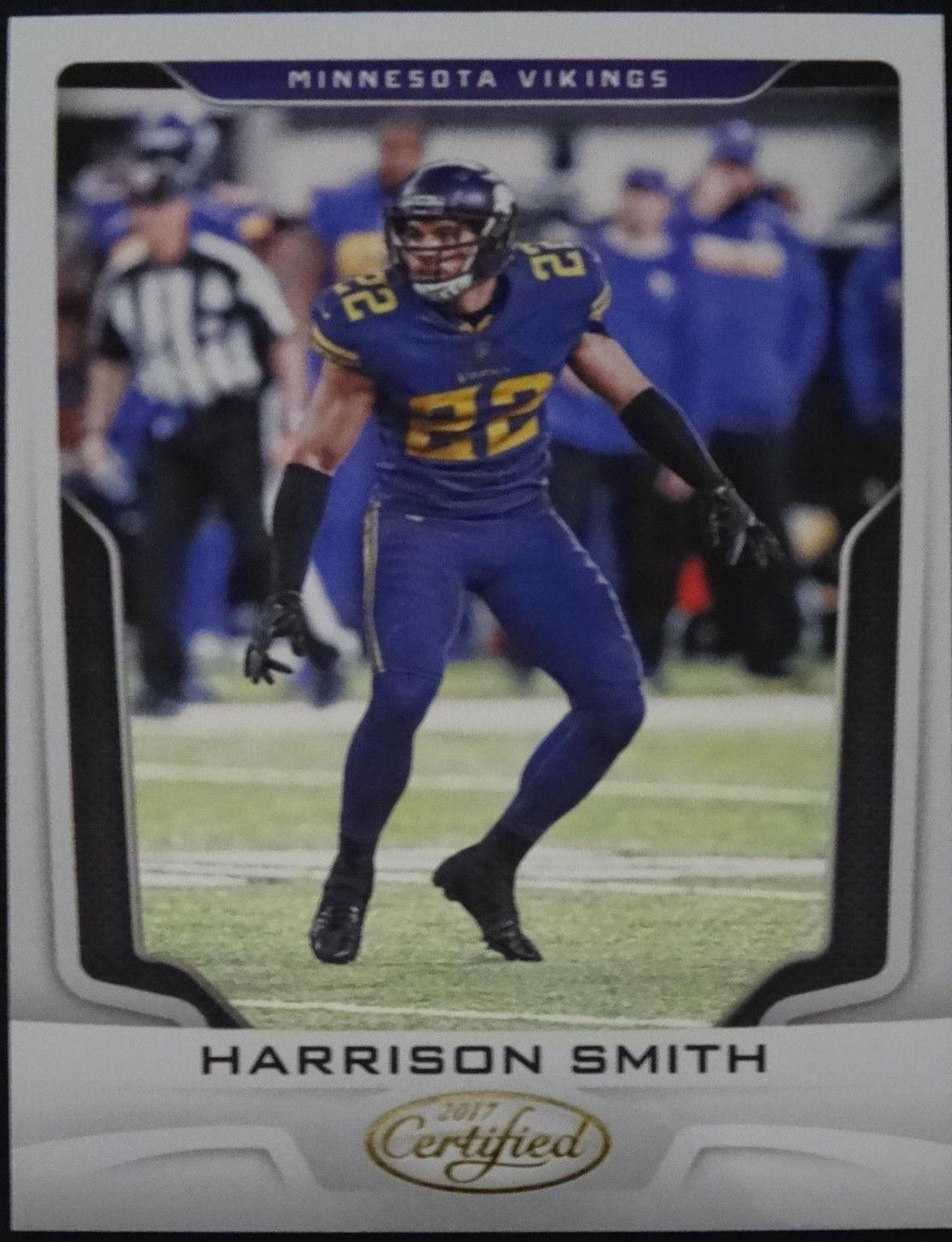 Harrison Smith #82 2017 Panini Certified Football