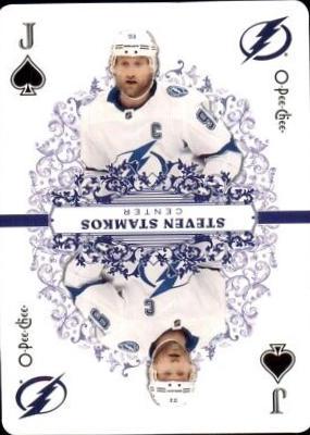 Steven Stamkos #J Hockey Cards 2022 O Pee Chee Playing Cards
