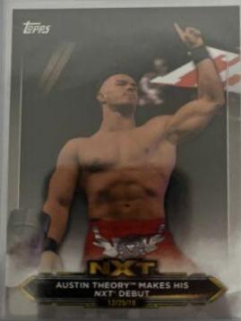 Austin Theory #76 Wrestling Cards 2020 Topps WWE NXT