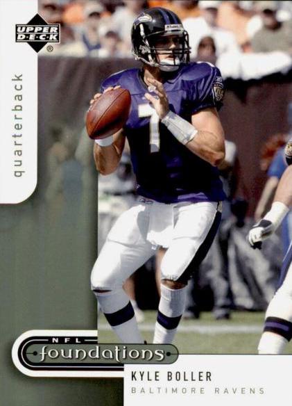 Kyle Boller #9 2005 Upper Deck Foundations Football