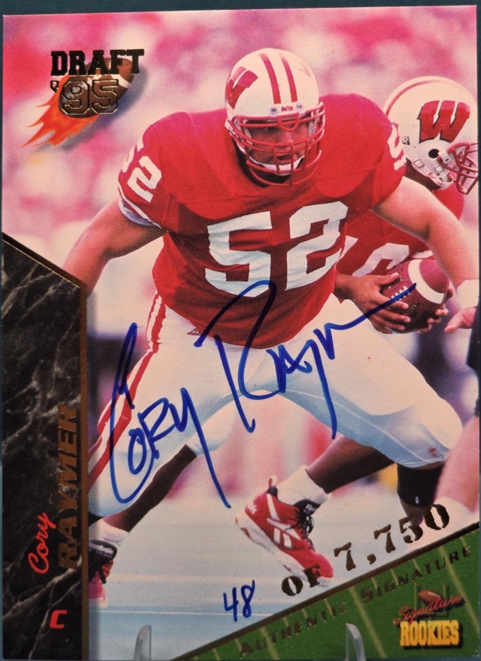 Cory Raymer #60 1995 Signature Rookies Football