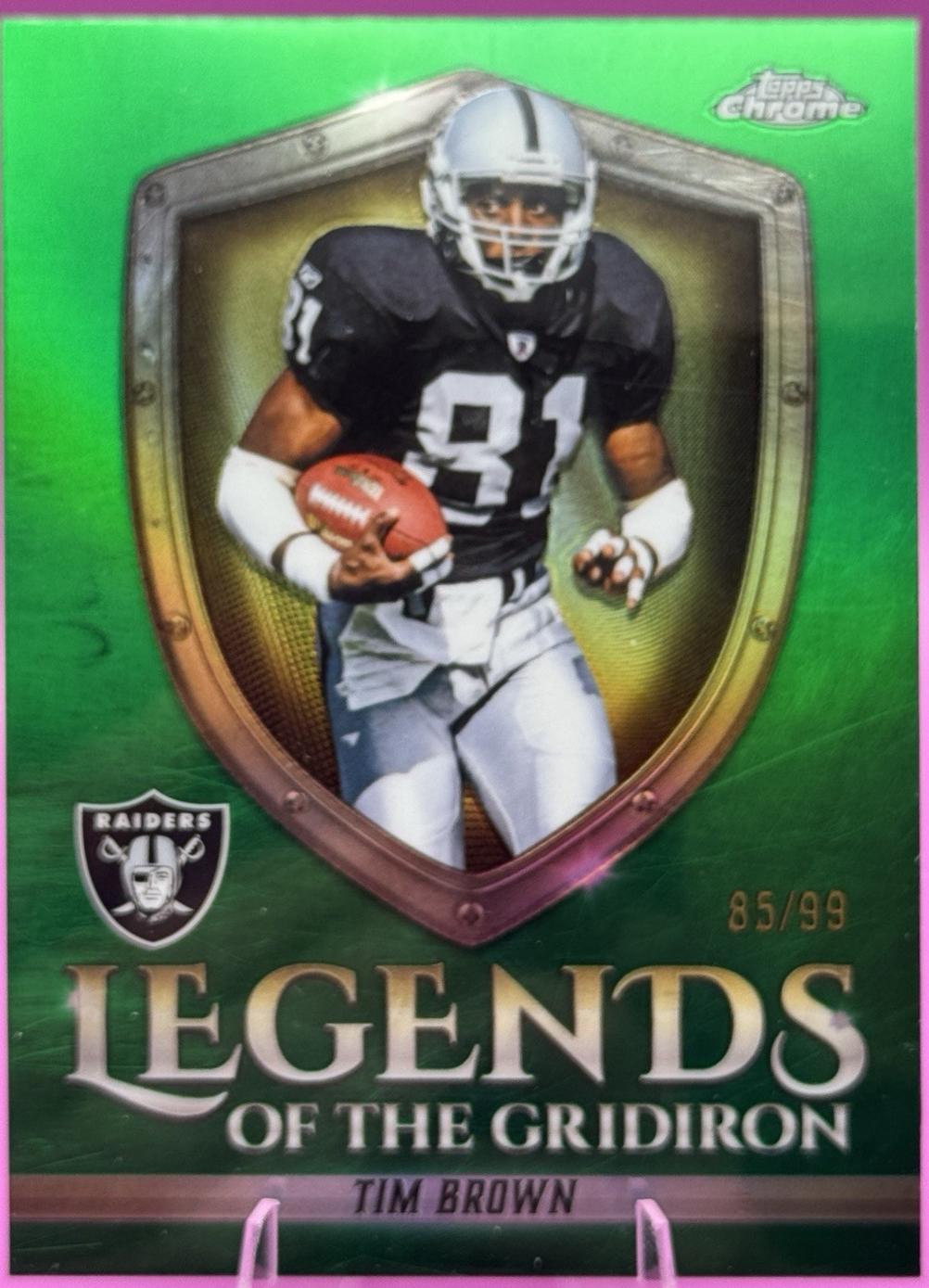 Tim Brown [Green Refractor] #LOG-22