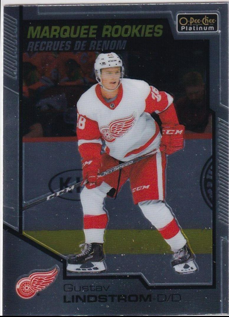 Gustav Lindstrom #182 Hockey Cards 2020 O Pee Chee Platinum