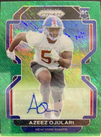 Azeez Ojulari [Autograph Green Shimmer] #386