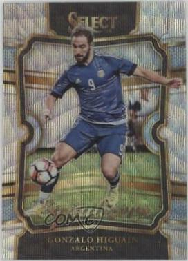 Gonzalo Higuain #EQ-30 Soccer Cards 2017 Panini Select Equalizers