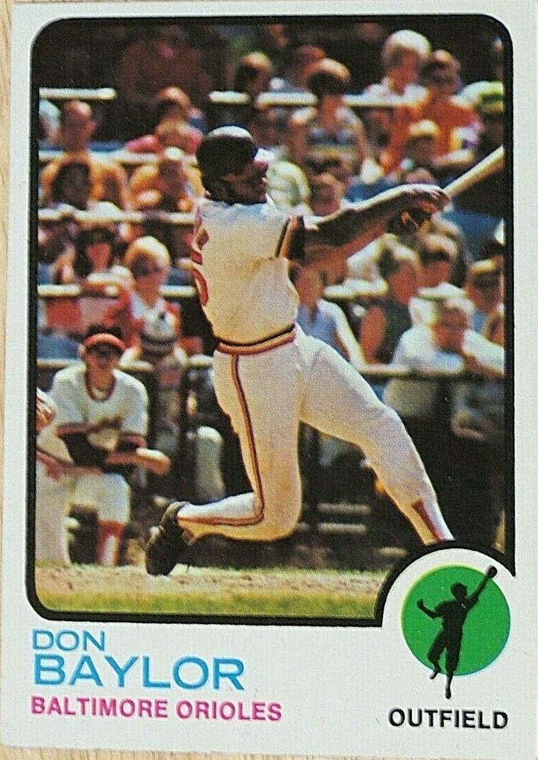 Don Baylor #384 Baseball Cards 1973 Topps