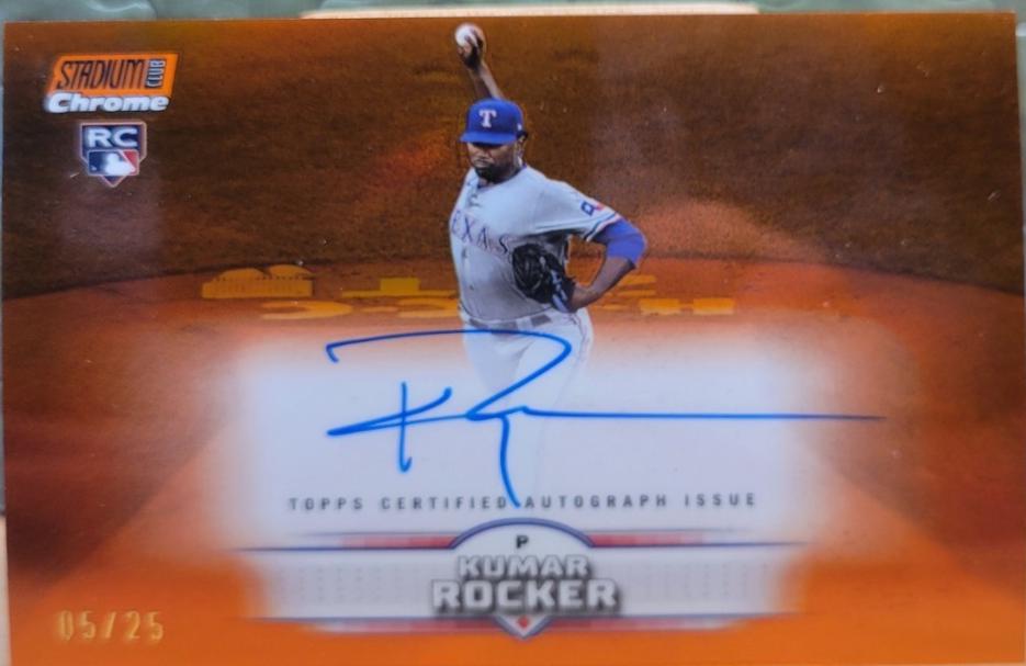 Kumar Rocker [Orange] #SCCA-KR
