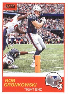 Rob Gronkowski #148 2019 Panini Score Football