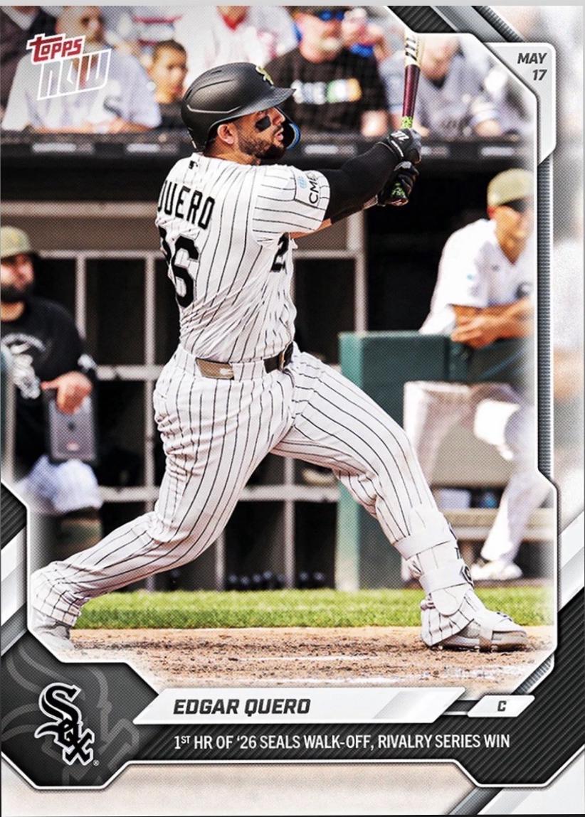 Edgar Quero #215 2026 Topps Now Baseball