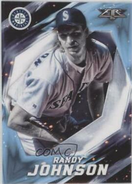 Randy Johnson #4 Baseball Cards 2017 Topps Fire
