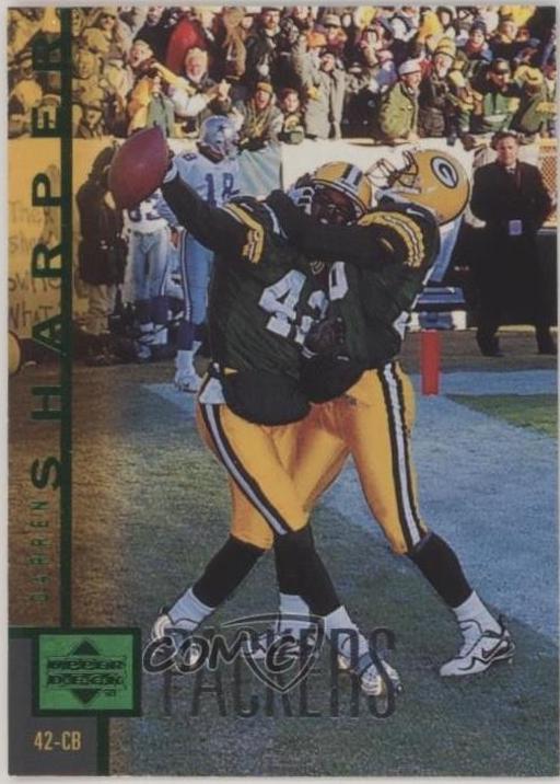 Darren Sharper #14 1998 Upper Deck Shopko Green Bay Packers II Football