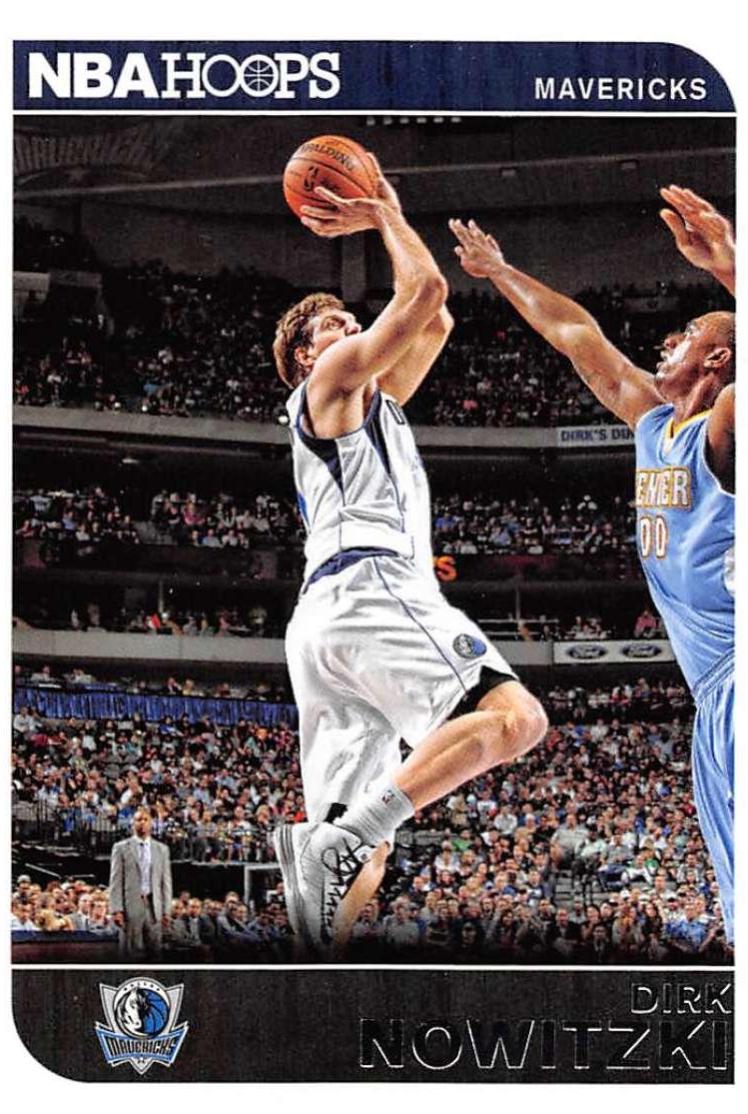 Dirk Nowitzki #192 2014 Panini Hoops Basketball