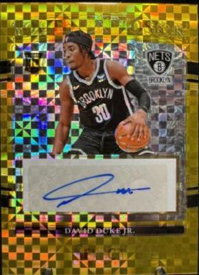 David Duke Jr. [Gold Prizm]