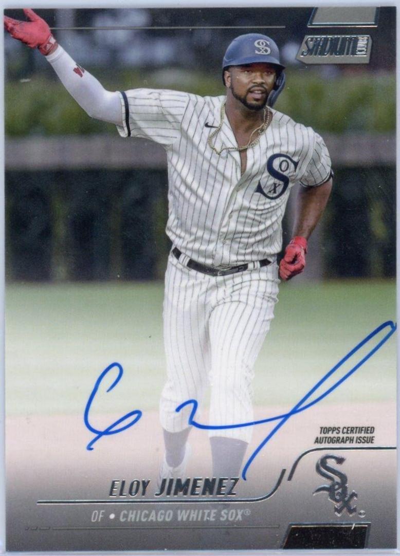 Eloy Jimenez #SCBA-EJ 2022 Stadium Club Baseball Autographs