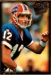 Jim Kelly #9 Football Cards 1996 Ultra Sensations