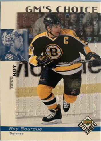 Ray Bourque #222 Hockey Cards 1998 UD Choice