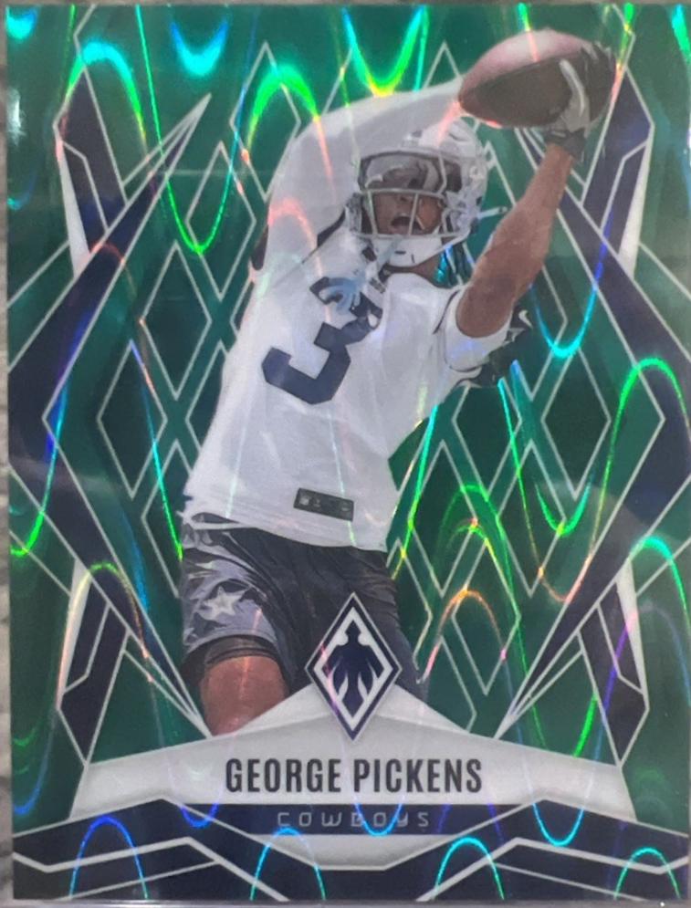 George Pickens [Green Seismic] #2 Prices | 2025 Panini Phoenix