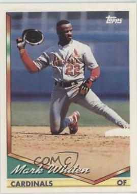 Mark Whiten #54 Baseball Cards 1994 Topps