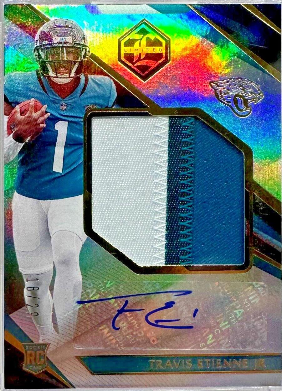Travis Etienne Jr. [Patch Autograph Holographic Spotlight] #156