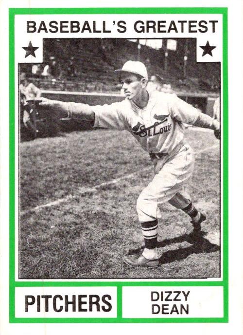 Dizzy Dean #36 Baseball Cards 1982 TCMA Greatest Pitchers