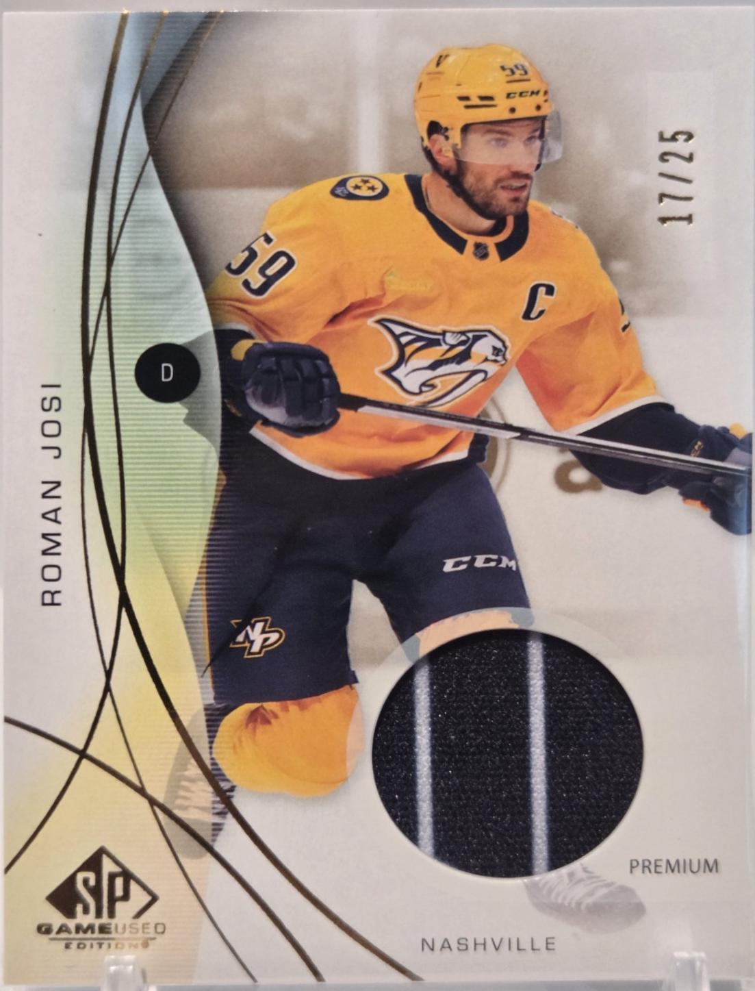 Roman Josi [Gold Premium Memorabilia] #29