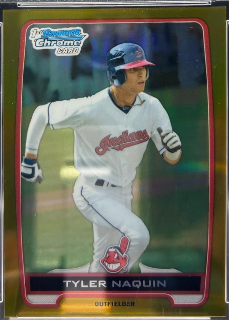 Tyler Naquin #9 2012 Bowman Chrome Draft Picks & Prospects Baseball