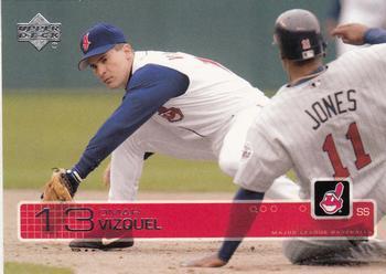 Omar Vizquel #61 Baseball Cards 2003 Upper Deck