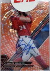 Bryce Harper [Autograph Orange Magma Diffractor] #BH Baseball Cards 2017 Topps High Tek Prices