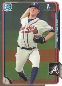 Wes Parsons #BCP102 Baseball Cards 2015 Bowman Chrome Prospects