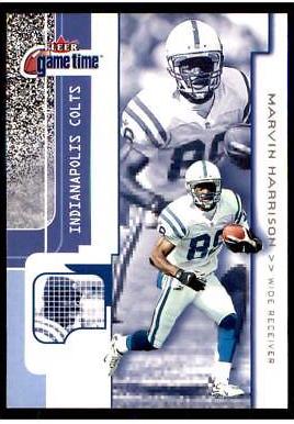 Marvin Harrison #31 2001 Fleer Game Time Football