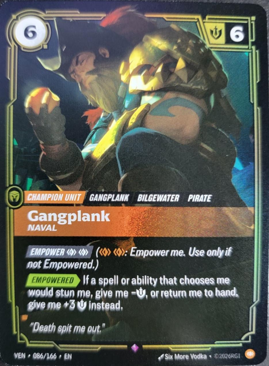 Gangplank, Naval (Riftbound Vendetta)