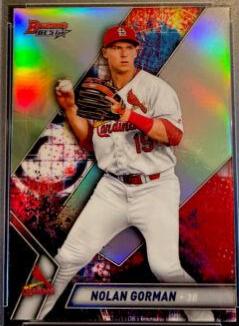 Nolan Gorman #TP-15 Baseball Cards 2019 Bowman's Best