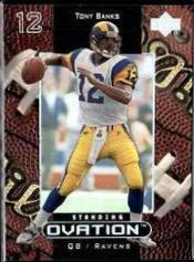 Tony Banks #5 Football Cards 1999 Upper Deck Ovation