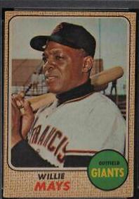 Willie Mays #50 1968 Venezuela Topps Baseball