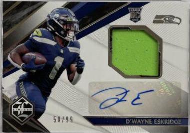 D'Wayne Eskridge [Patch Autograph Silver Spotlight] #161