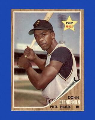 Donn Clendenon #86 Baseball Cards 1962 Topps