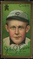 John J. Evers Baseball Cards 1911 T205 Gold Border Prices