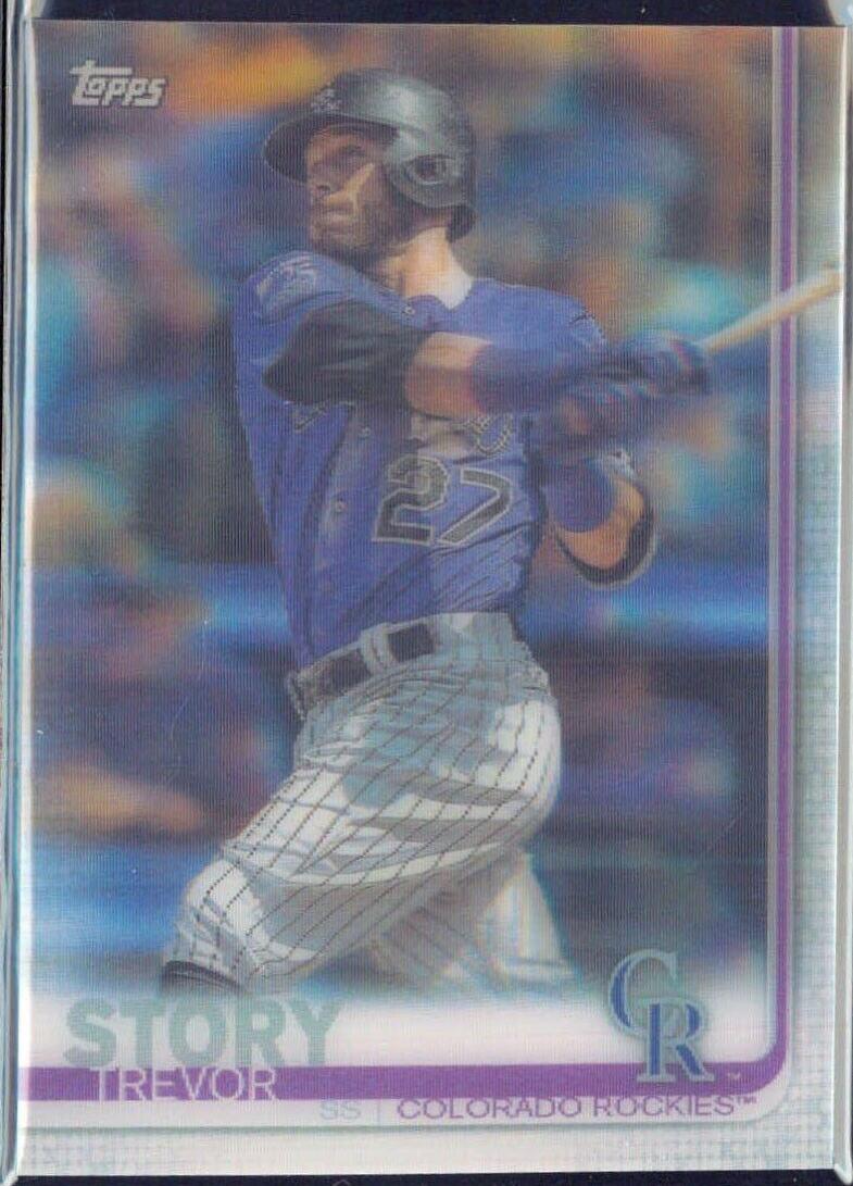 Trevor Story #460 Baseball Cards 2019 Topps on Demand 3D