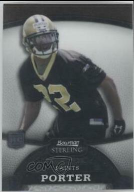 Tracy Porter #4 Football Cards 2008 Bowman Sterling