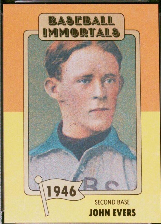 John Evers #42 Baseball Cards 1980 Baseball Immortals