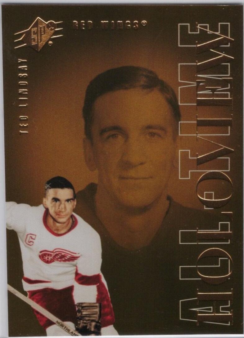 Ted Lindsay #ATG-TL Hockey Cards 2024 SPx All-Time Holoview