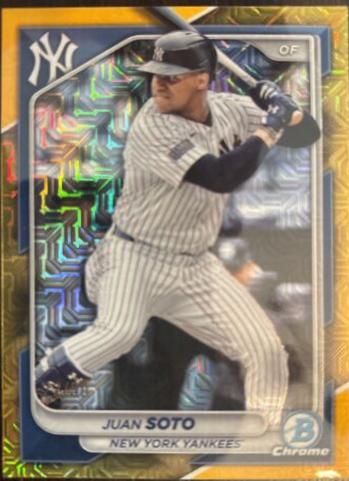 Juan Soto [Gold Mojo Refractor] #89