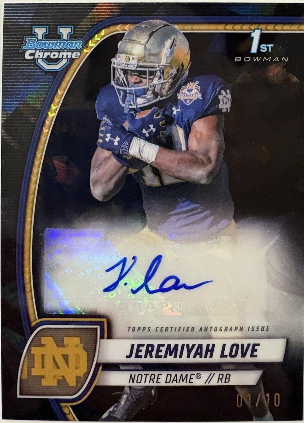 Jeremiyah Love [Sapphire] #PA-JLO