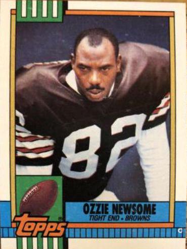Ozzie Newsome #168 Football Cards 1990 Topps