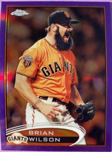 Brian Wilson [Purple Refractor] #98