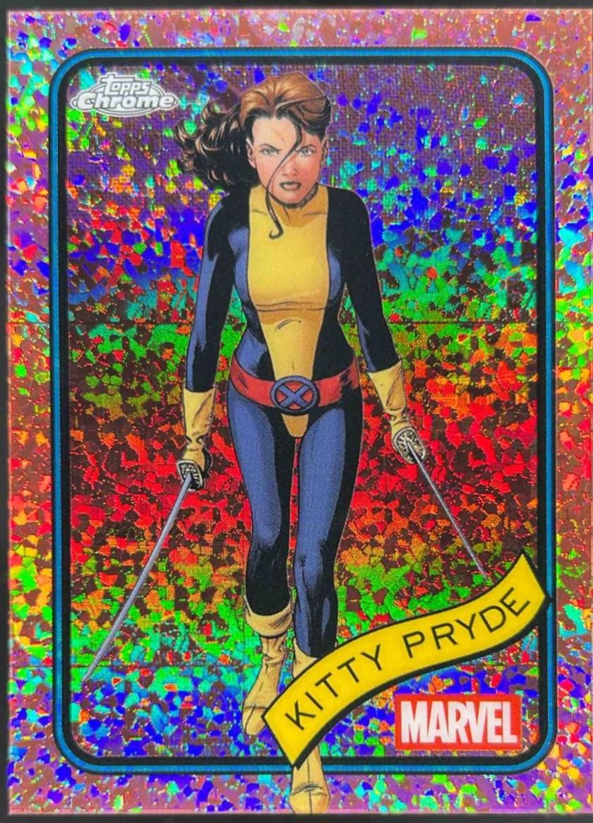 Kitty Pryde Rose Gold Mini Diamonds Refractor