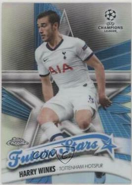 Harry Winks #FS-HW Soccer Cards 2019 Topps Chrome UEFA Champions League Future Stars