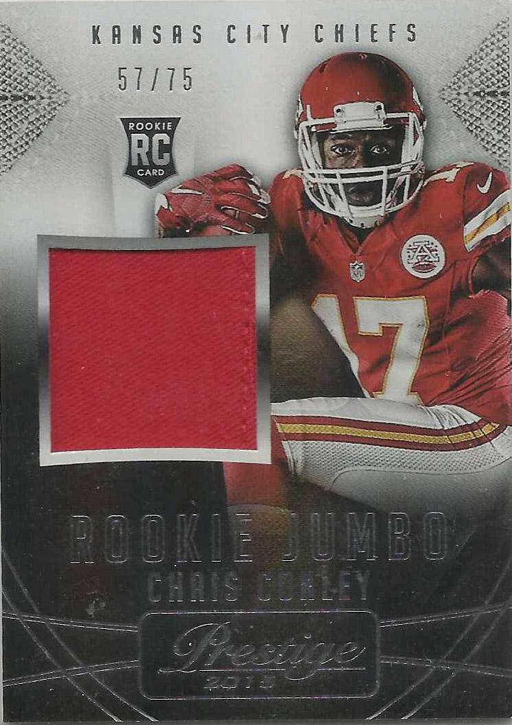 Chris Conley #RJJ-CC Football Cards 2015 Panini Prestige Rookie Jumbo Jersey