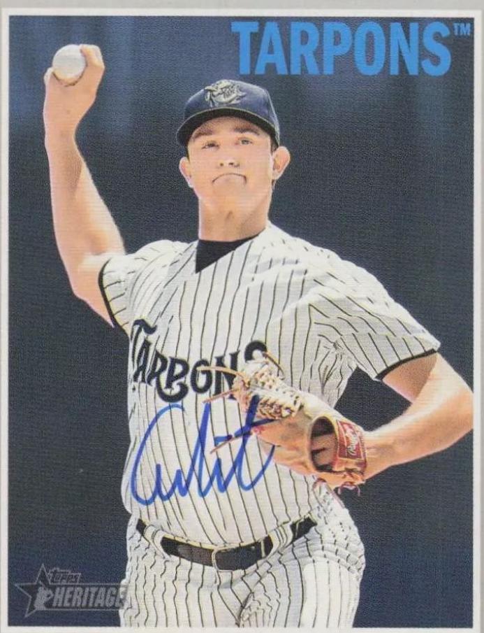 Garrett Whitlock #ROA-GW 2019 Topps Heritage Real One Autographs Baseball